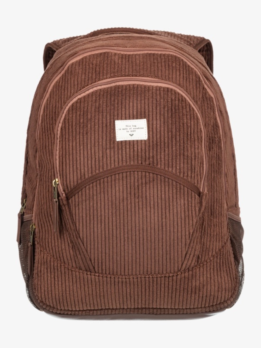 Roxy Brown Corduroy Backpack